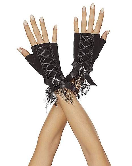 Forest witch gloves